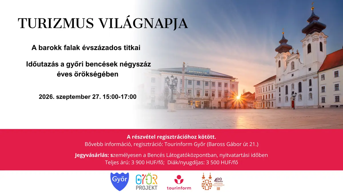 A barokk falak évszázados titkai — Tourinform Györ, Győr