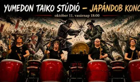 Yumedon Taiko Stúdió - Japándob koncert — Eötvös10 Művelődési Ház, Budapest