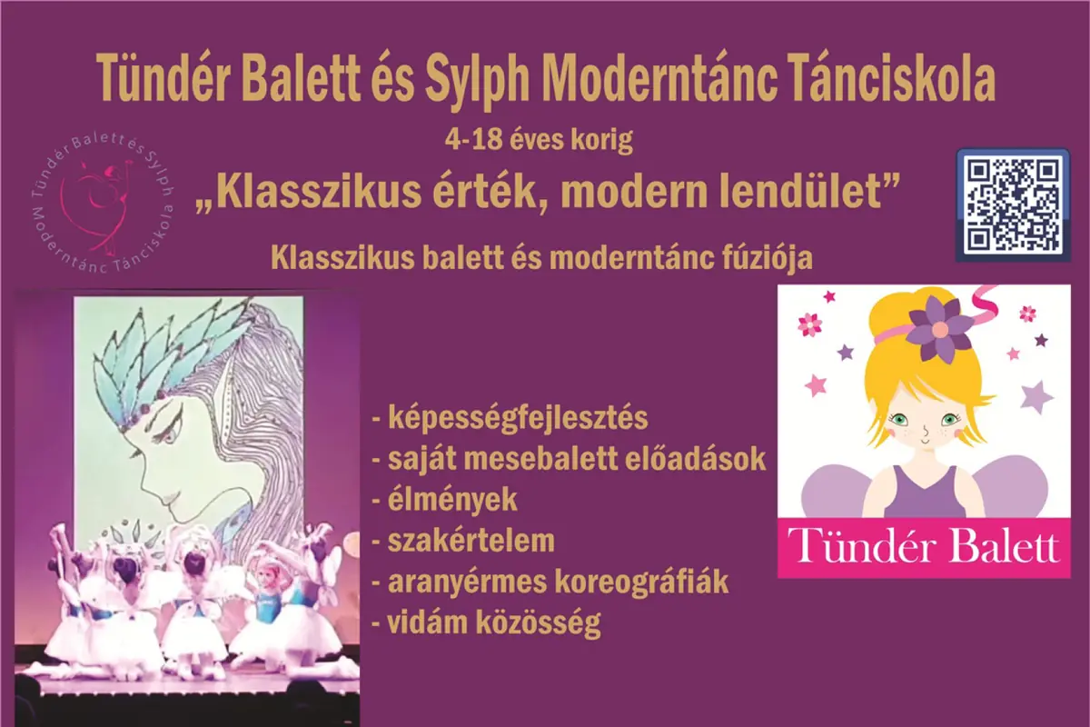 Tündér Balett és Sylph Moderntánc Tánciskola — Corvin Művelődési Ház - Erzsébetligeti Színház, Budapest