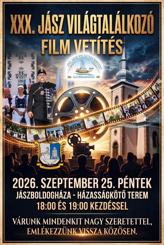Film vetítés — Jászboldogháza, Jászboldogháza