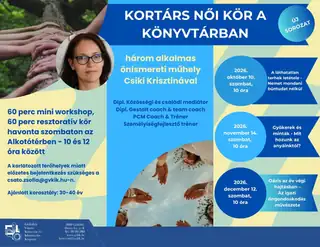 Női kör a könyvtárban