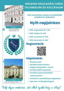 Boldog Salkaházi Sára Technikum és Kollégium nyílt napja
