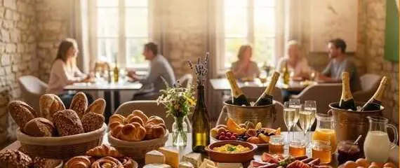 Vidéki pezsgős reggeli a Barkában - Ahol a reggel ünnep! | Barka Galéria Hotel és Étterem — Tokaj Tourist Info, Tokaj