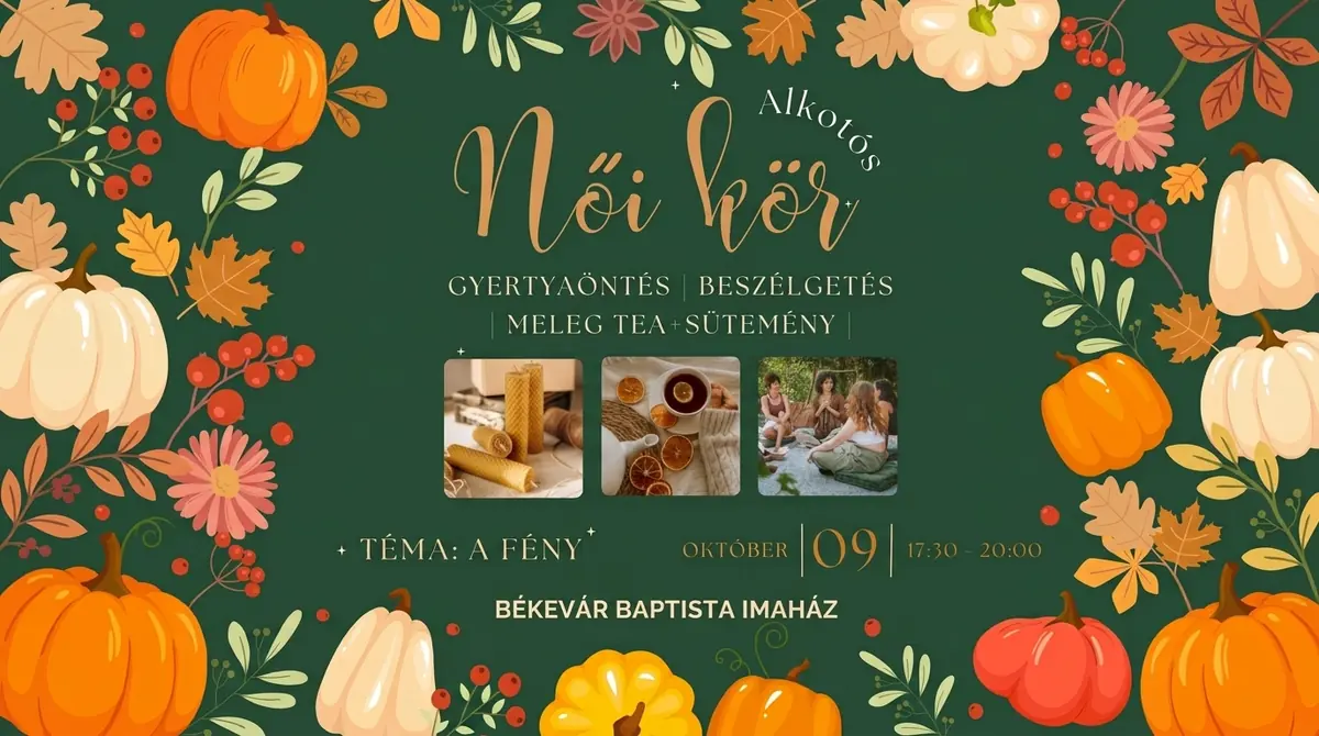 Női kör | Alkotós alkalom — Békevár Baptista Gyülekezet, Kaposvár