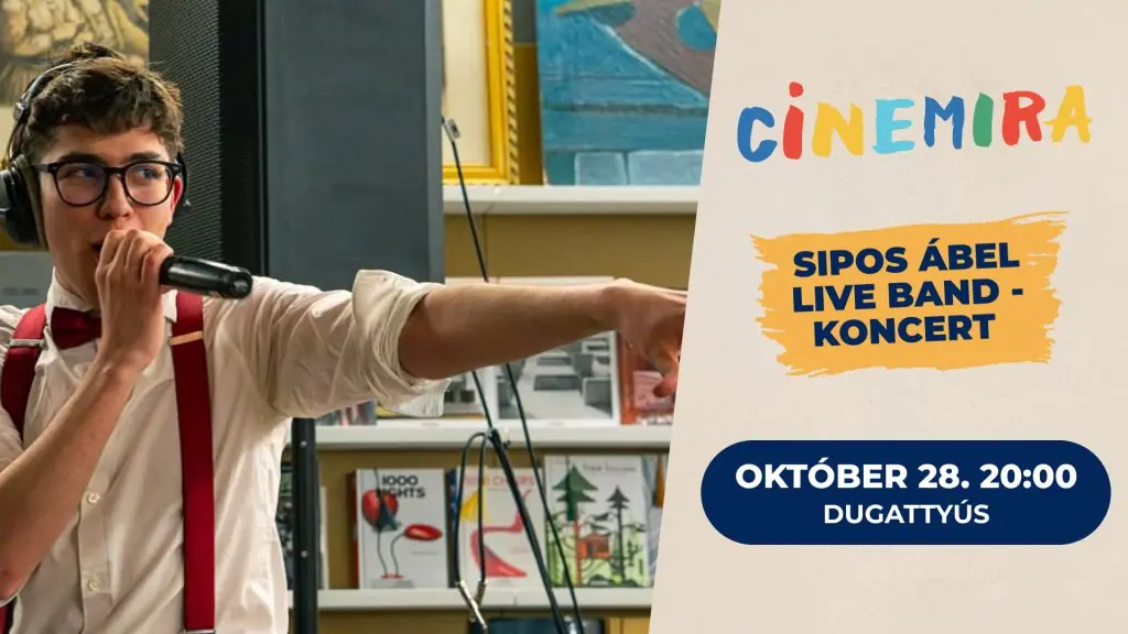 Sipos Ábel koncert · Cinemira Budapest International Children's And Youth Film Festival, Budapest