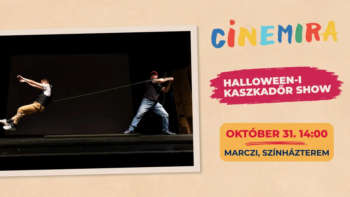 HALLOWEEN-I KASZKADŐR SHOW · Cinemira Budapest International Children's And Youth Film Festival, Budapest