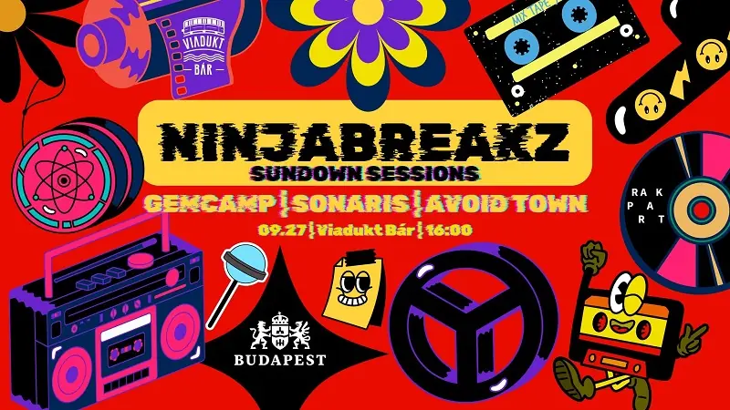Ninjabreakz — Viadukt Bar, Budapest