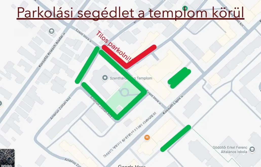 Elsőszombati ima · Szentháromság-Templom, Gödöllő