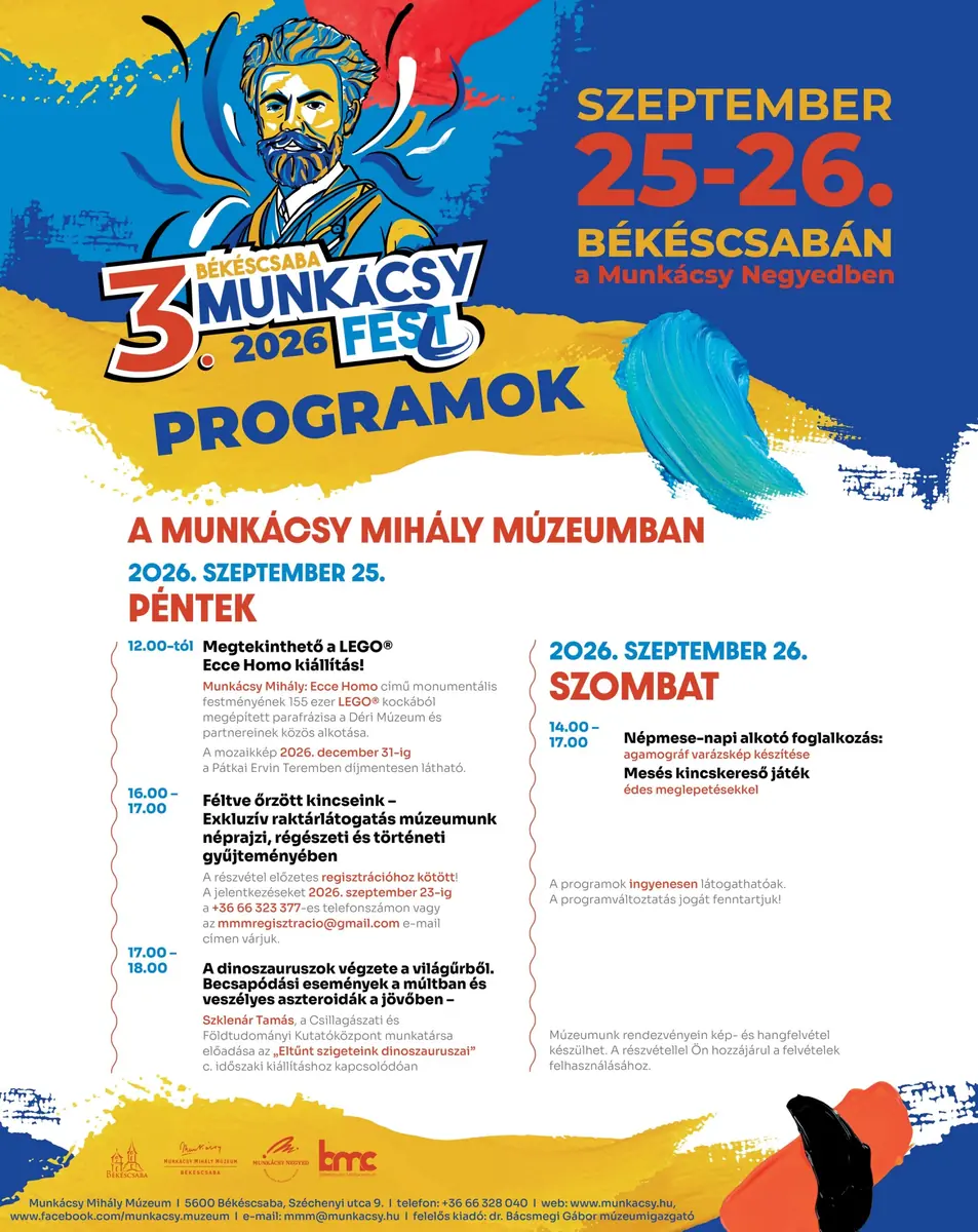 Munkácsy Fes(z)t 2026 · Gabonamúzeum, Békéscsaba