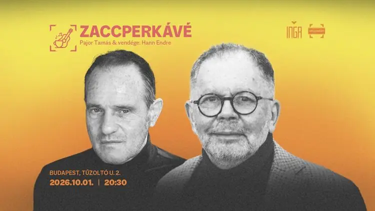 Ember a számok mögött: Hann Endre | ZaccPerKávé · Inga Kultúrkávézó, Budapest