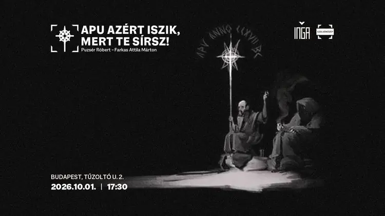 Apu azért iszik, mert te sírsz! · Inga Kultúrkávézó, Budapest