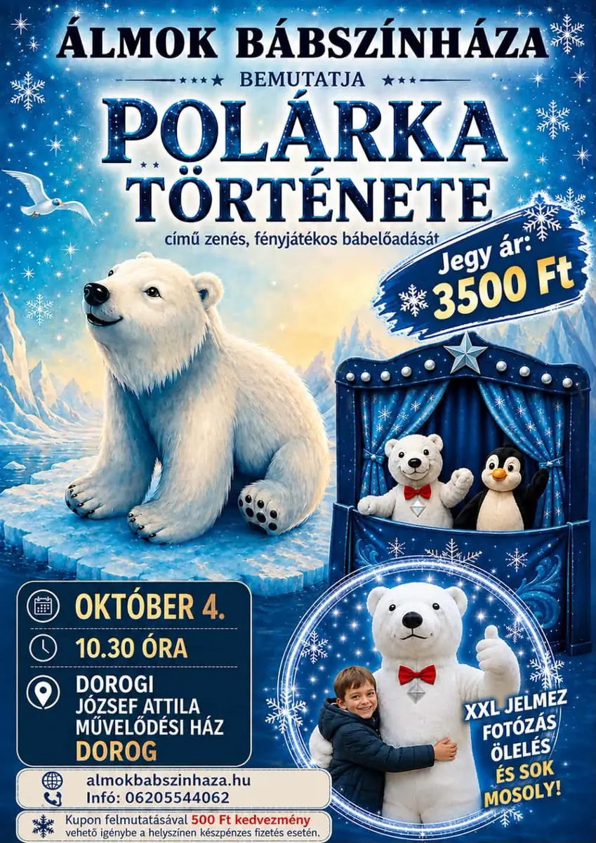 Polárka története · József Attila Művelődési Ház, Dorog