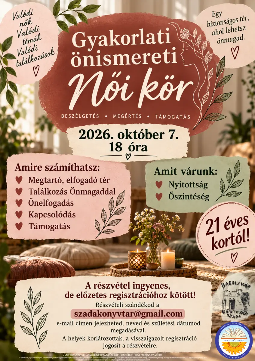 Gyakorlati önismereti női kör · Szada, Szada