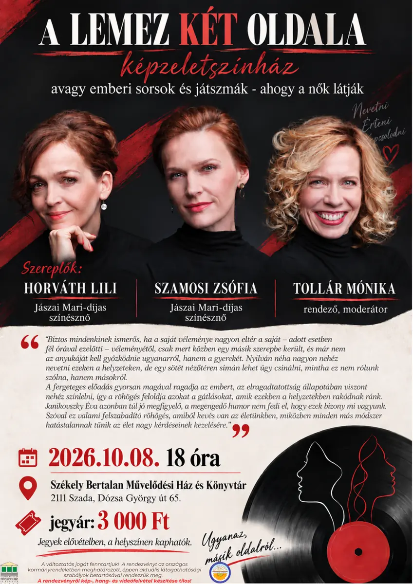 A lemez két oldala · Szada, Szada