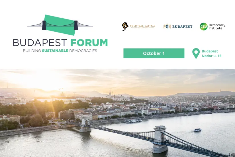 Budapest Forum 2026: New Dynamics of Democratic Change · Central European University, Budapest