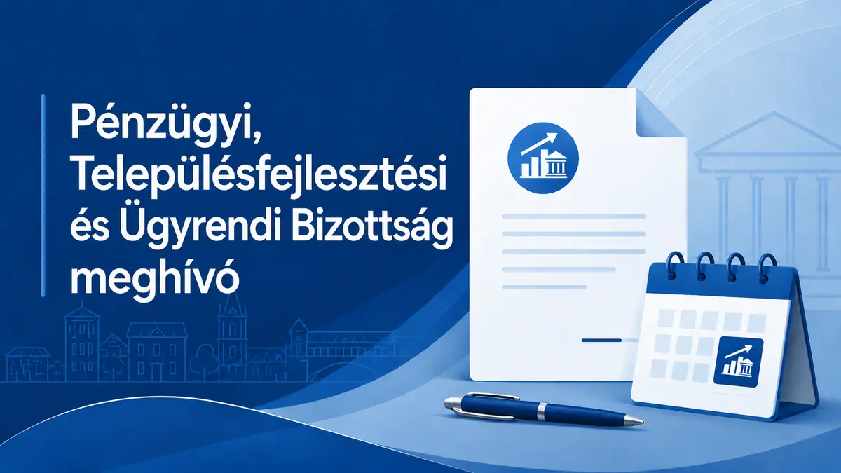 Pénzügyi, Településfejlesztési és Ügyrendi Bizottság nyilvános ülése · Herend, Herend