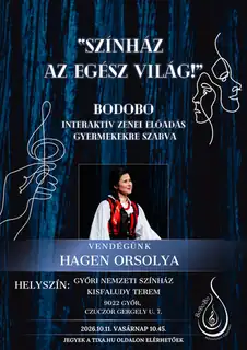 "Színház az egész világ!"