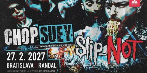 FOREVER NU! : CHOP SUEY + SLIP-NOT UK + LP TRIBUTE UK + BLIMP TRIZKITZ · Randal Club, Győr