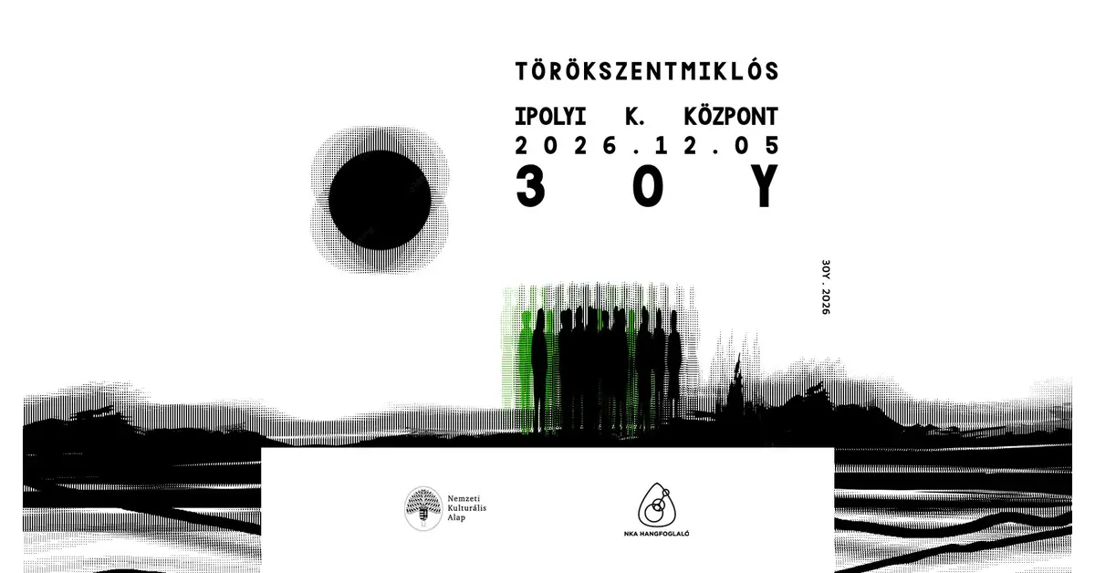 30Y zenekar koncertje · Ipolyi Közművelődési Központ, Törökszentmiklós