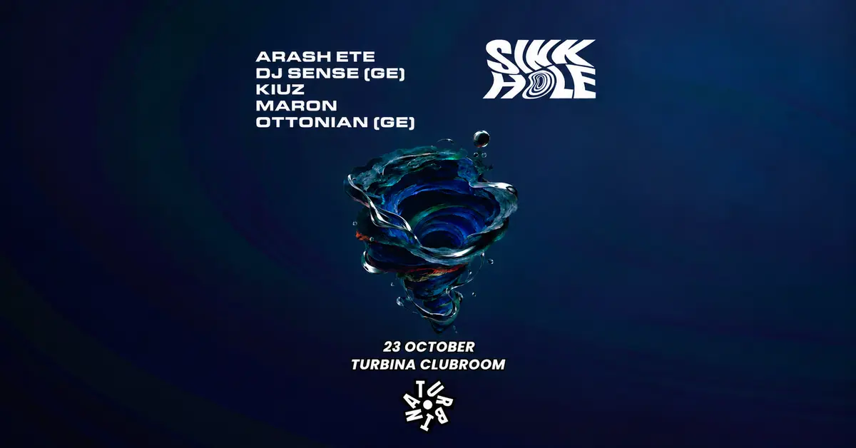 Sinkhole at Turbina Clubroom - 23 October · Turbina, Budapest