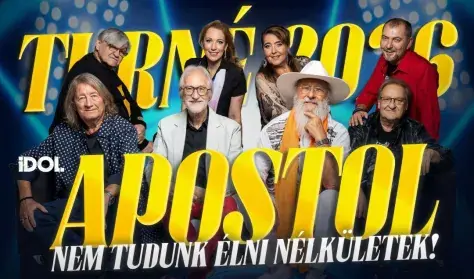 Apostol - Nem tudunk élni nélkületek! — Gál József Sportcsarnok, Cegléd