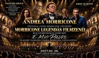 Morricone legendás filmzenéi - Élő szimfonikus koncert– Andrea Morricone