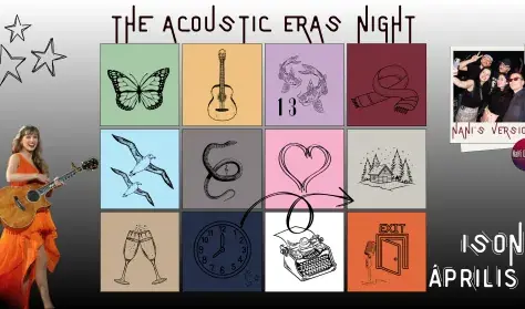 THE ACOUSTIC ERAS NIGHT: Taylor Swift Cover Est  // ISON — IsON, Budapest