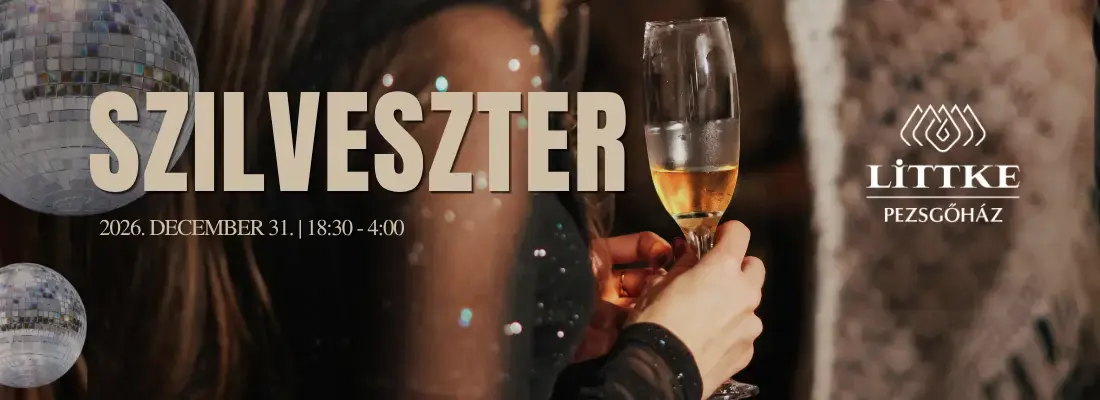 Pezsgő szilveszteri buli a Littke Pezsgőházban · Littke Pezsgőház, Pécs