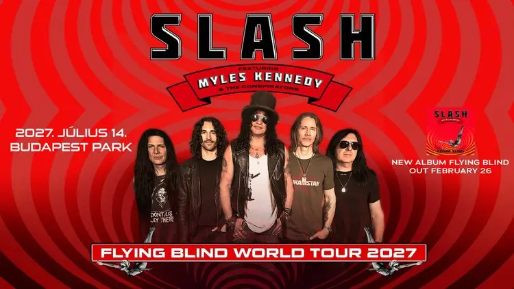 SLASH featuring Myles Kennedy and The Conspirators · Budapest Park, Budapest