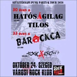 Barackca zenekar · Városi Rock Klub, Szeged