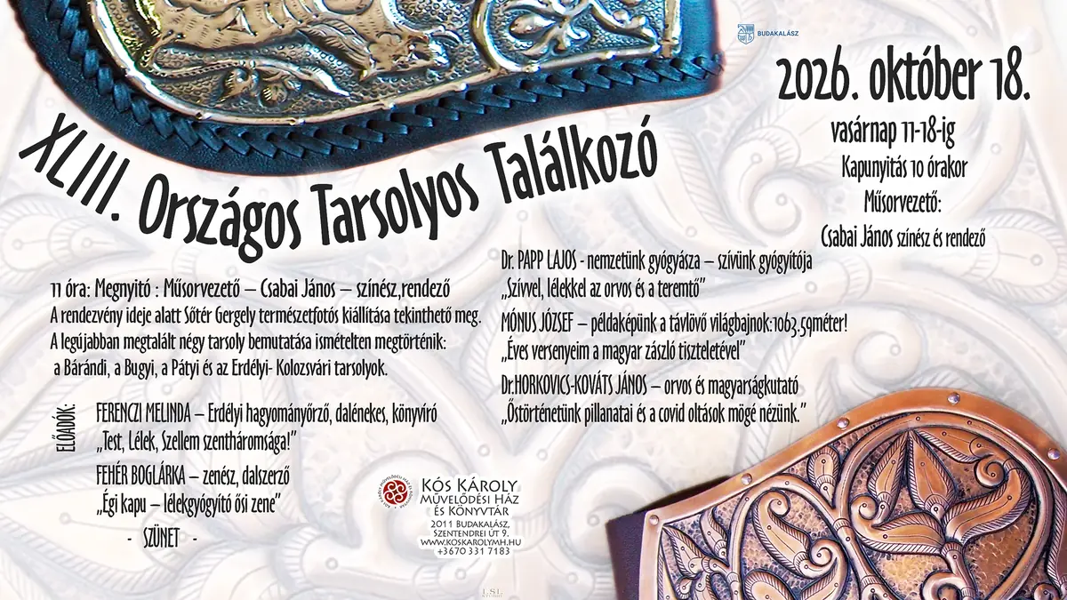 Tarsolyosok XLIII. Országos Találkozója · Bálterem, Budakalász