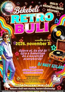 „Békebeli” RETRO buli