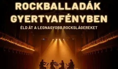 ROCKBALLADÁK GYERTYAFÉNYBEN — Győri Zsinagóga, Győr