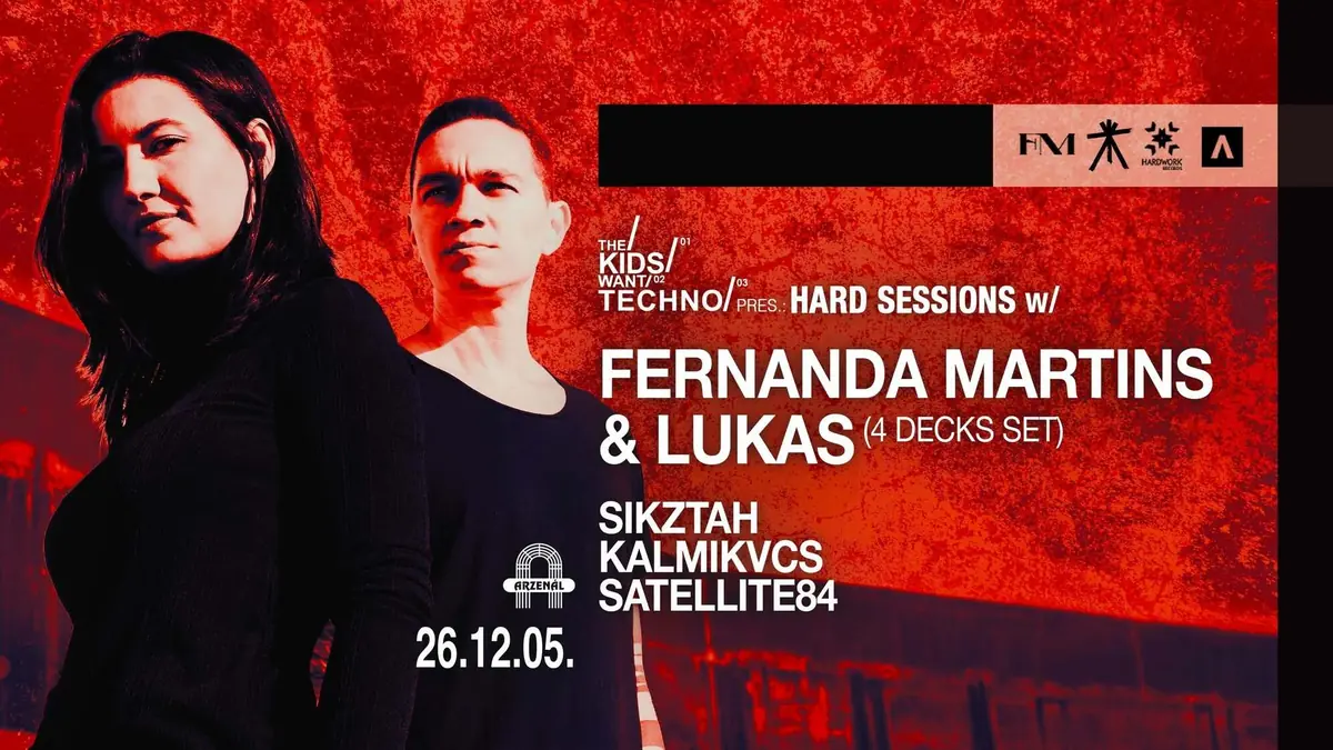 TKWT pres. Hard Sessions | Fernanda Martins & Lukas · Arzenal, Budapest