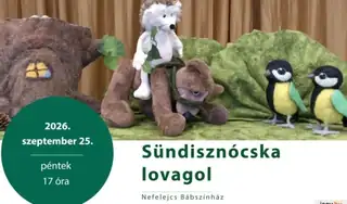 Nefelejcs Bábszínház - Sündisznócska lovagol