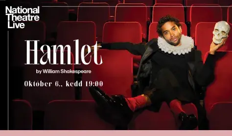 NT Live / Shakespeare: Hamlet (2025) — Uránia Nemzeti Filmszínház, Budapest