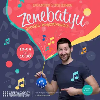 Zenebatyu-zene játékosan az egész családnak