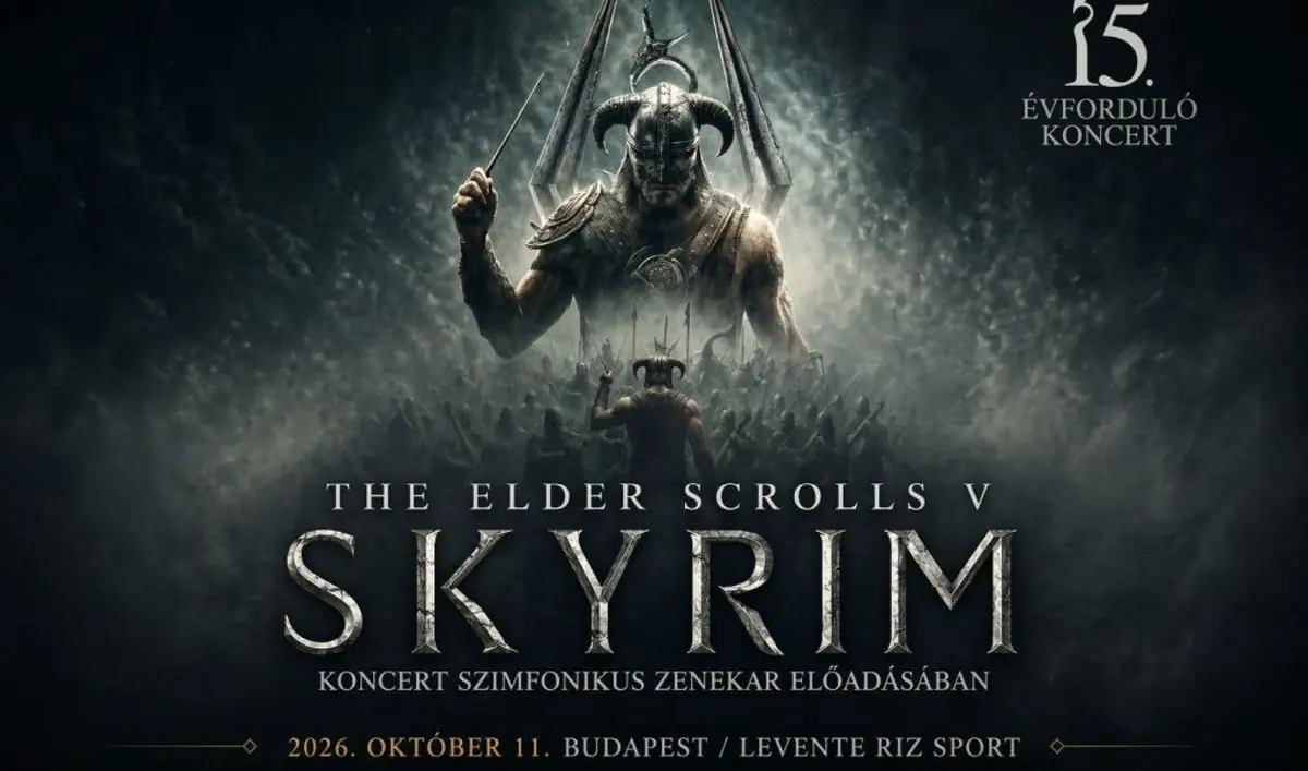 THE ELDER SCROLLS V SKYRIM - KONCERT SZIMFONIKUS ZENEKAR ELŐADÁSÁBAN — Riz Levente Sport- és Rendezvényközpont, Budapest
