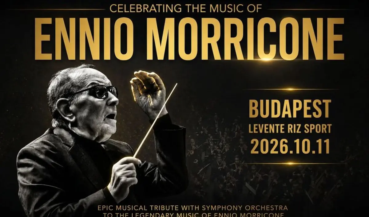 CELEBRATING THE MUSIC OF ENNIO MORRICONE - SZIMFONIKUS ZENEKAR — Riz Levente Sport- és Rendezvényközpont, Budapest