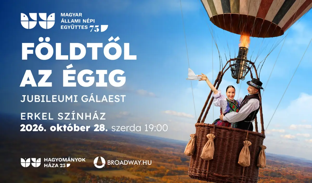 FÖLDTŐL AZ ÉGIG – A Magyar Állami Népi Együttes jubileumi gálaműsora — Erkel Színház, Budapest