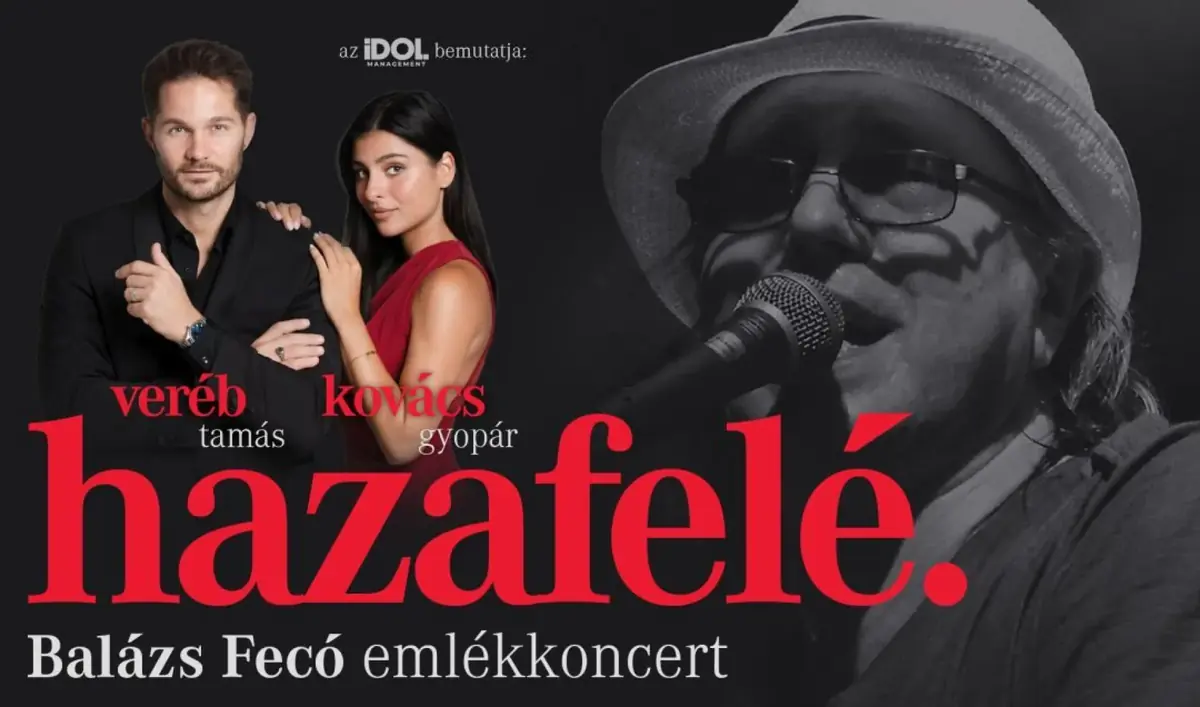 Hazafelé. - Balázs Fecó emlékkoncert — Csengey Dénes Kulturális Központ, Paks