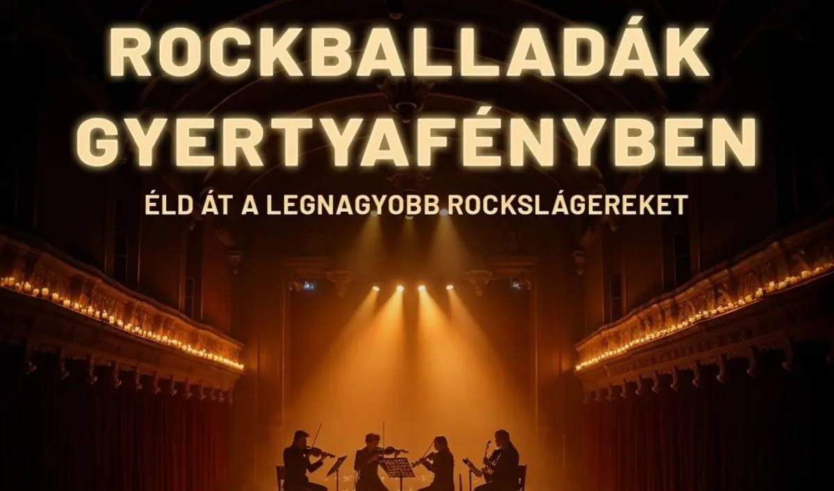 ROCKBALLADÁK GYERTYAFÉNYBEN — Kõrösi Csoma Sándor Kõbányai Kulturális Központ, Budapest