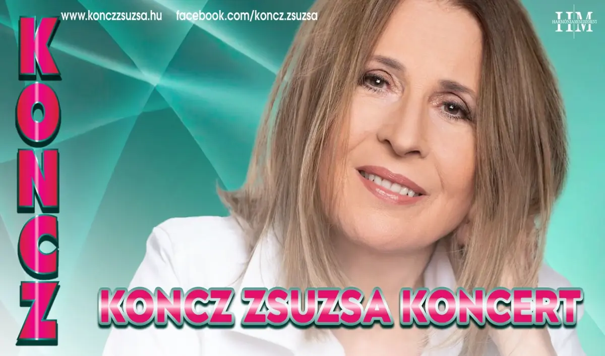 Koncz Zsuzsa Koncert - OROSZLÁNY — Kölcsey ferenc Művelődési Központ és Könyvtár, Oroszlány