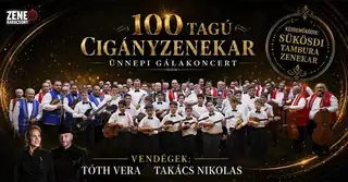100 Tagú Cigányzenekar Ünnepi Koncertje, Km: Sükösdi Tambura Zenekar, Takács Nikolas, Tóth Vera