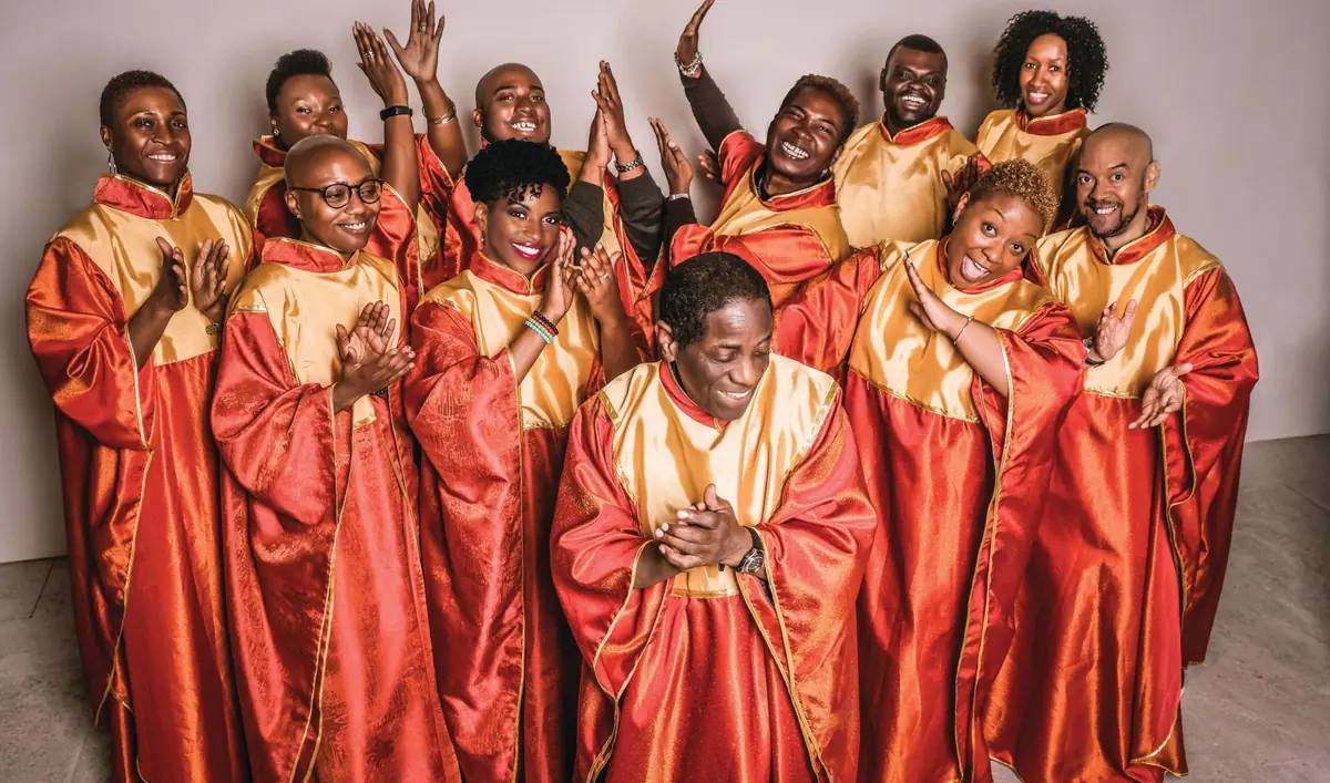 Újévköszöntő örömkoncert / The Original Golden Voices of Gospel — református nagytemplom, Debrecen