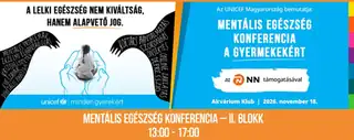 Mentális Egészég Konferencia a Gyermekekért - II. Blokk (felnőttek részére összeállított program)