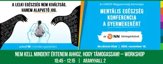 WORKSHOP: Nem kell mindent értenem ahhoz, hogy támogassam! – az elfogadás, a meghallgatás és a biztonság szerepe LMBTQI gyermekek támogatásában