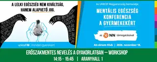 WORKSHOP: Erőszakmentes nevelés a gyakorlatban – határok, kapcsolódás és érzelemszabályozás