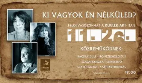 Bácskai Juli: Ki vagyok én nélküled? — Kugler Art, Budapest