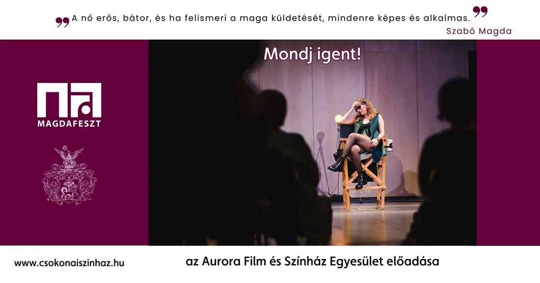 Mondj igent! /MagdaFeszt - 16+ — Csokonai Fórum, Kóti Árpád Terem, Debrecen